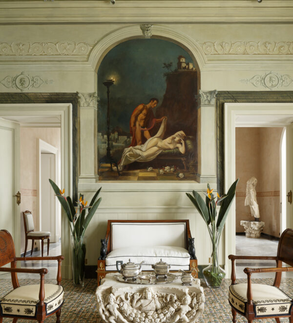 Green Salon Villa Astor The Heritage Collection Italy