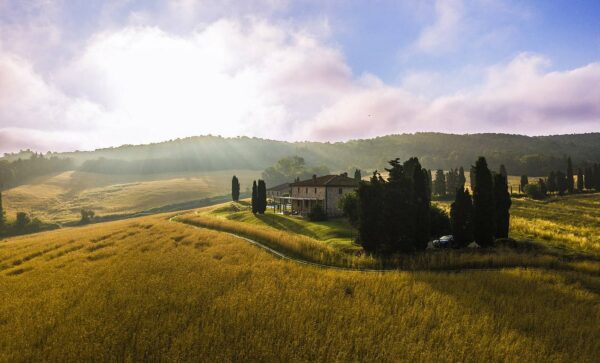morning in Villa Il ginepro