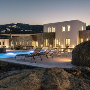 pool at night