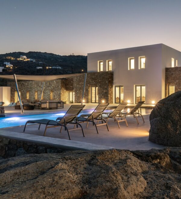 pool at night
