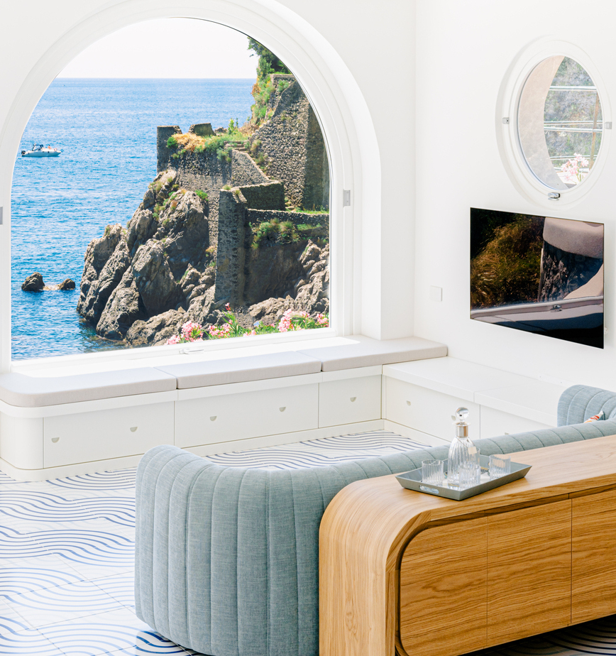 Luxury interiors Amalfi coast