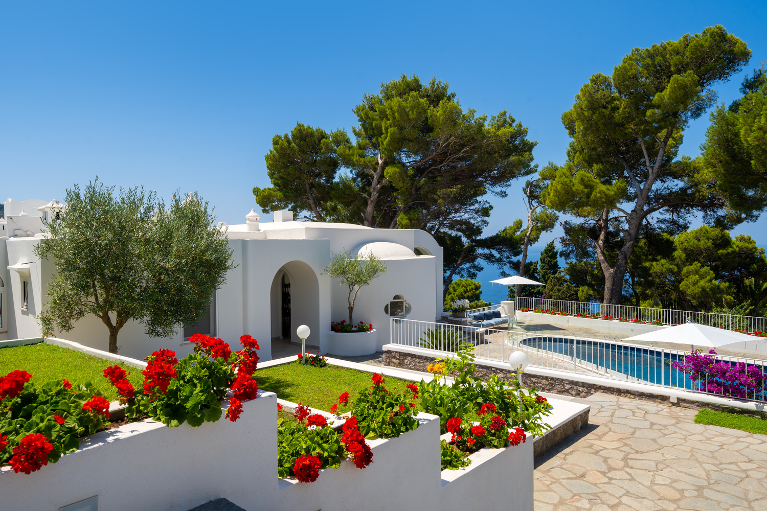 luxury villas in Capri