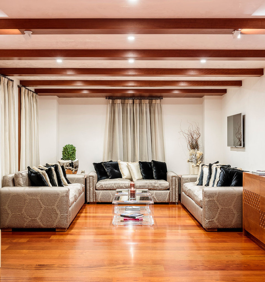 Mountain retreat luxury interior