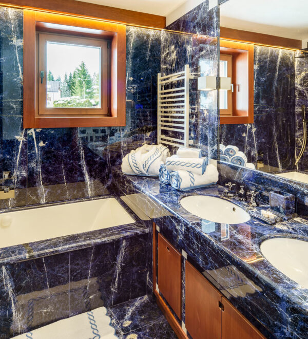 luxury chalet d'Ampezzo interior