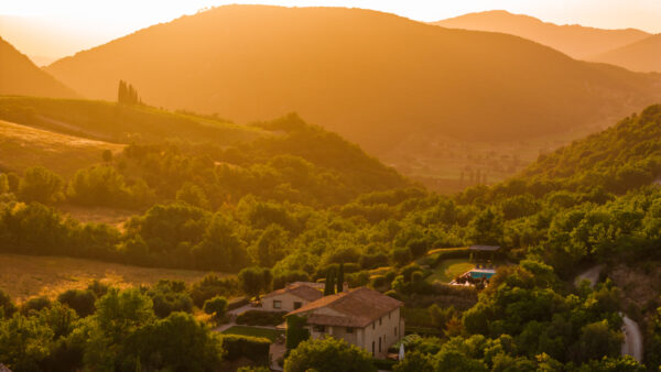 Villas, Umbria, Italy