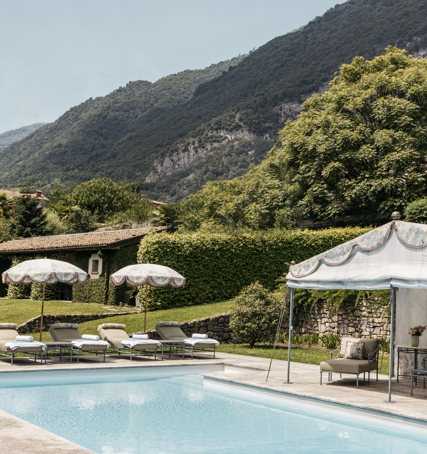 Historical Villa on Como Lake private pool